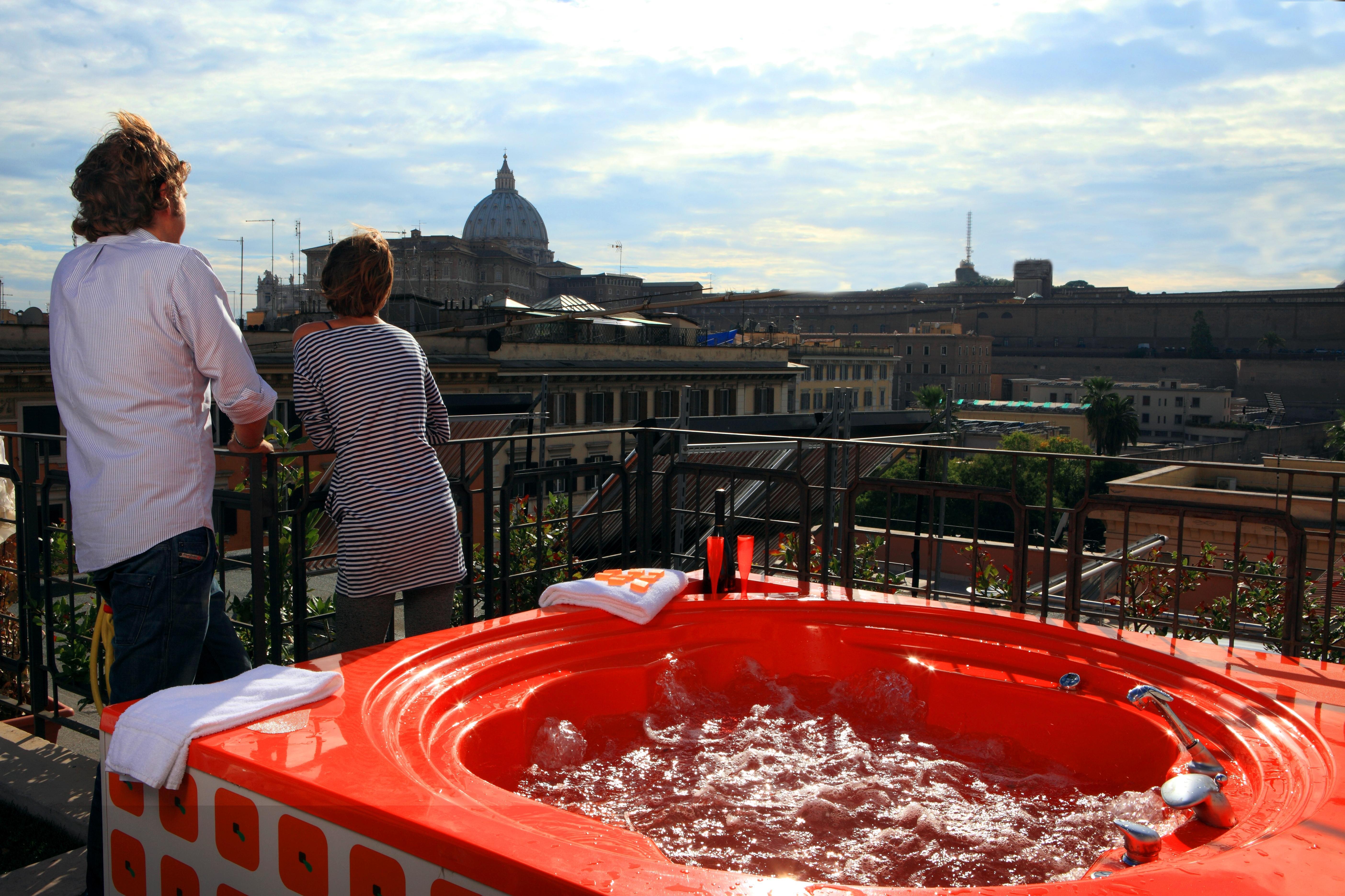 Orange Hotel Rome Bagian luar foto