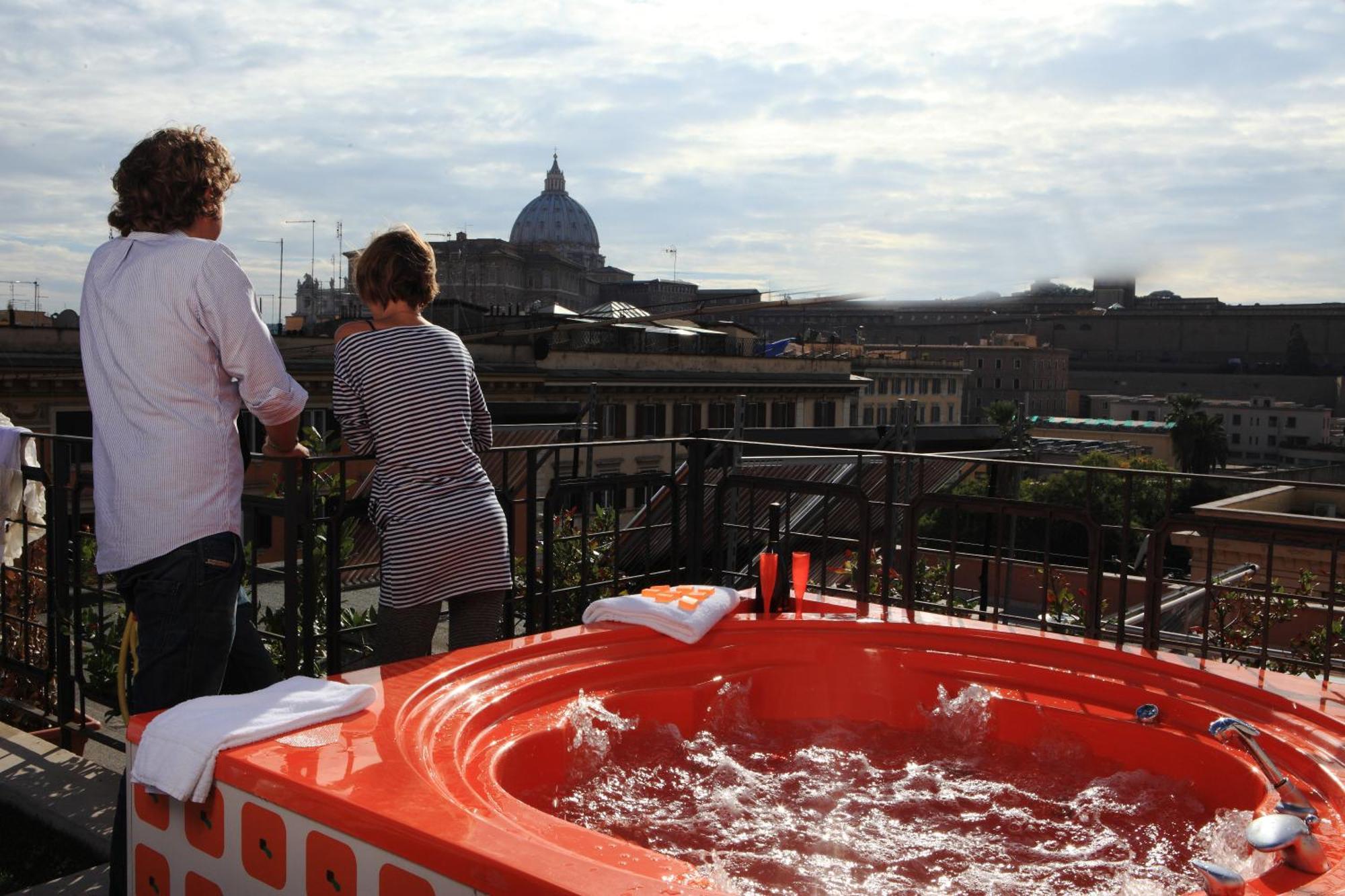 Orange Hotel Rome Bagian luar foto